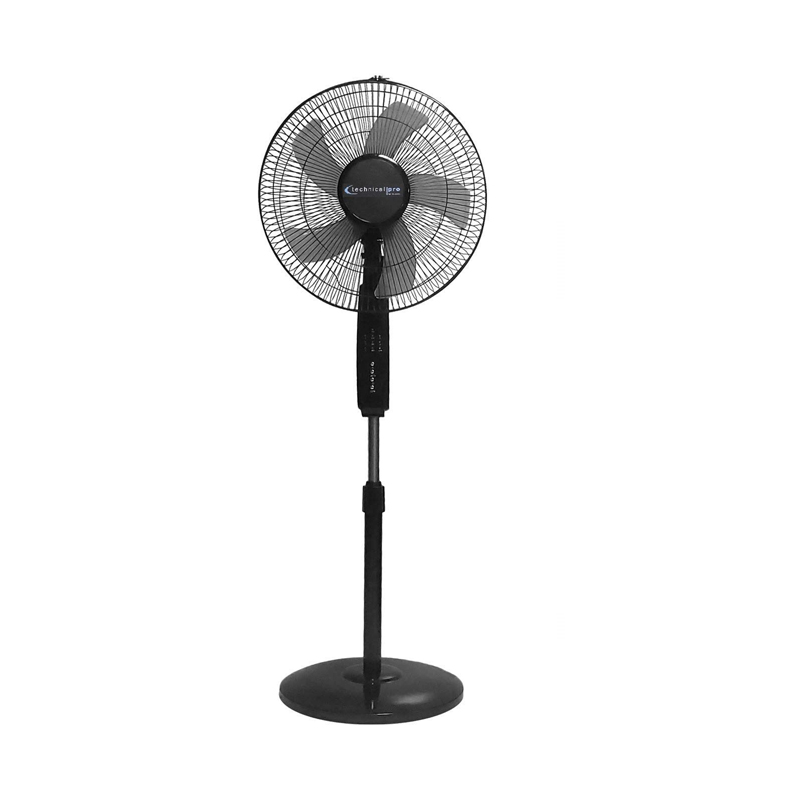 16 - Inch WiFi Standing Oscillating Fan with Alexa Voice Control - (Black)