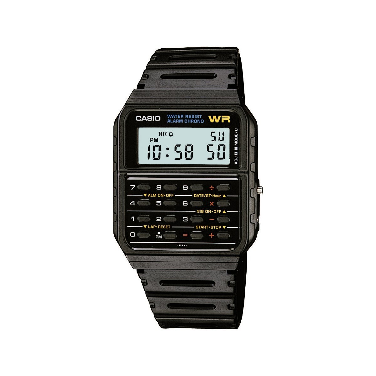 Calculator Watch Black