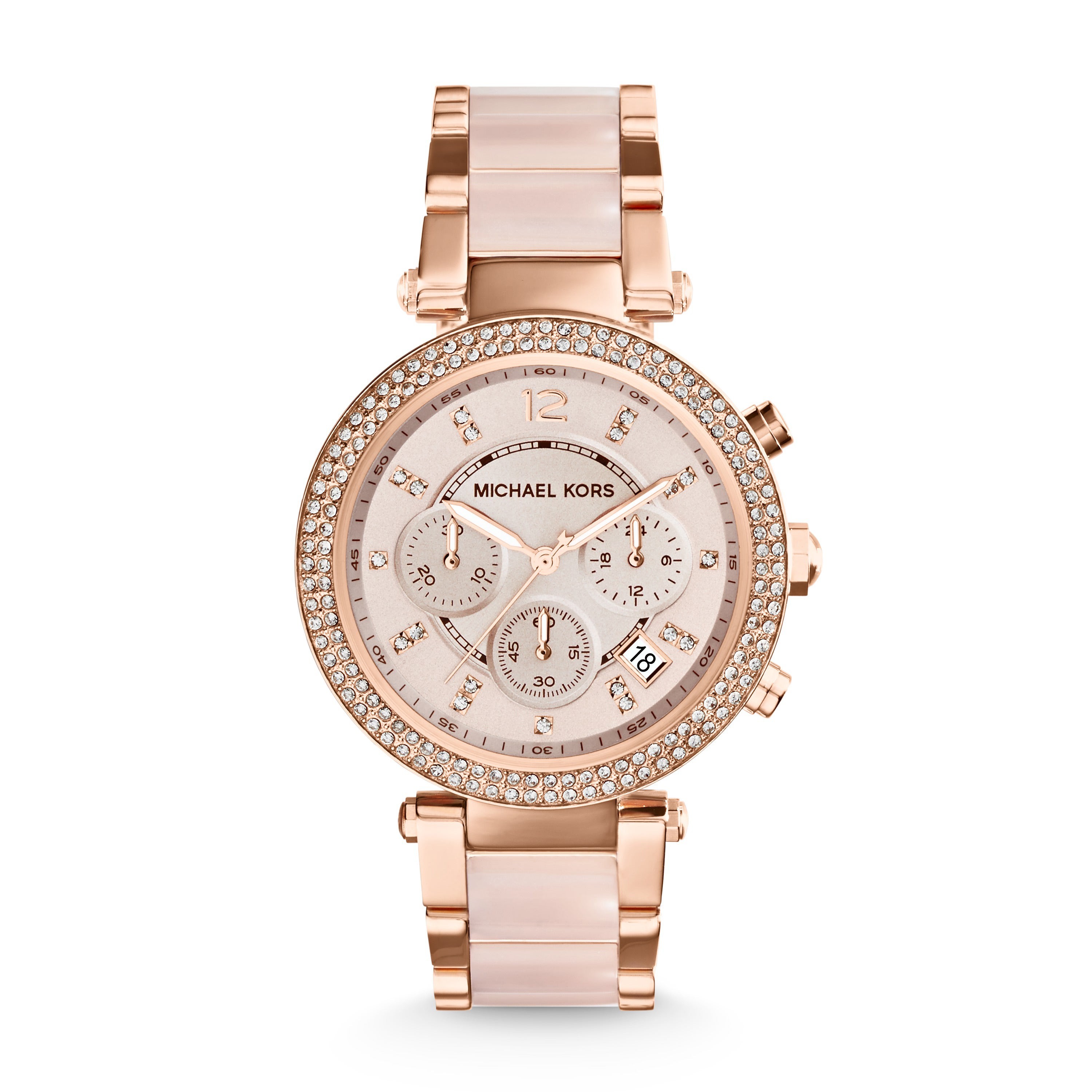 Ladies Parker Rose Gold-Tone SS Watch Rose-Gold Dial