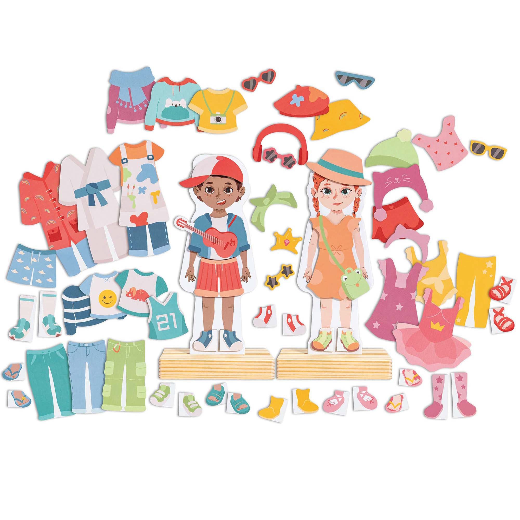 Dress-Up Magnetic Puzzle Ages 3+ Years