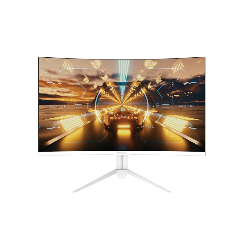 32 Inch FHD Curved Gaming Monitor - (White)