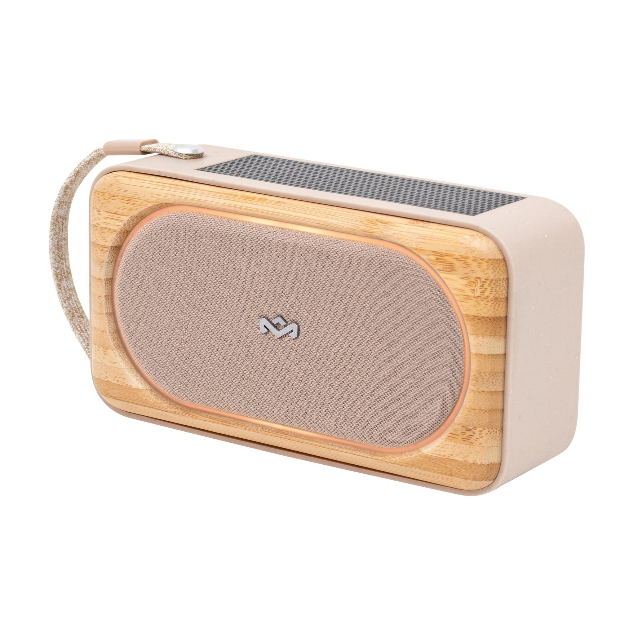 Roots Solar Portable Bluetooth Speaker Cream