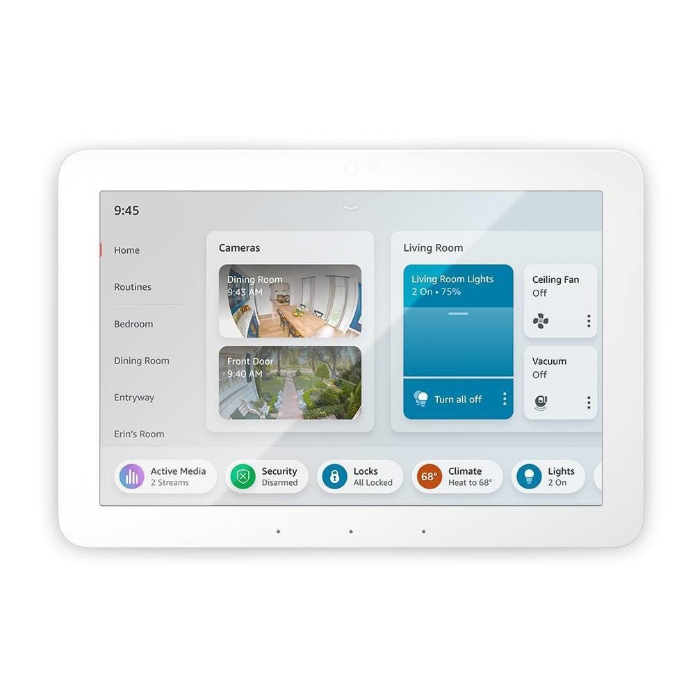 Echo Hub 8 Inch Smart Home Control Panel with Alexa
