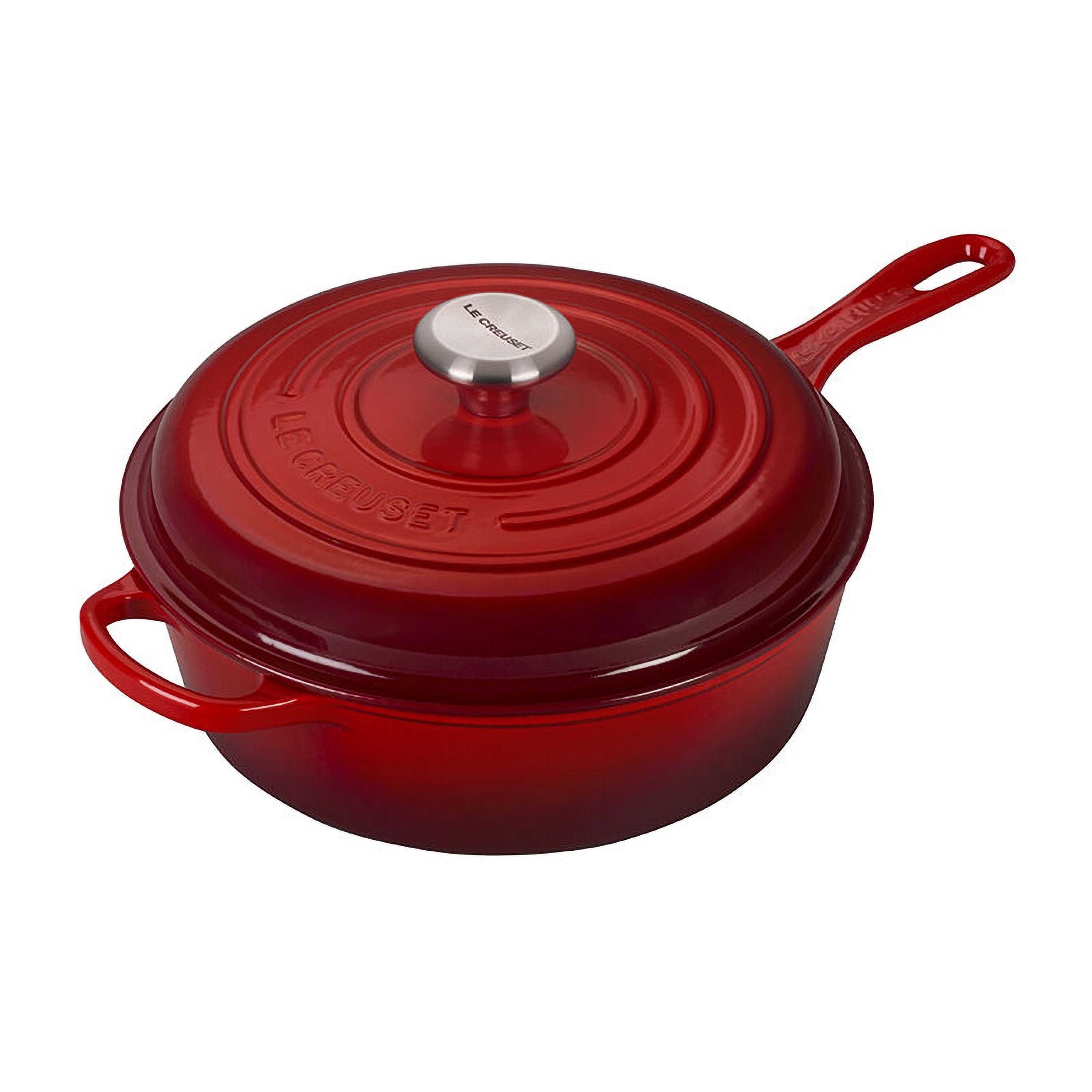 3.75qt Signature Cast Iron Cassadou Cerise