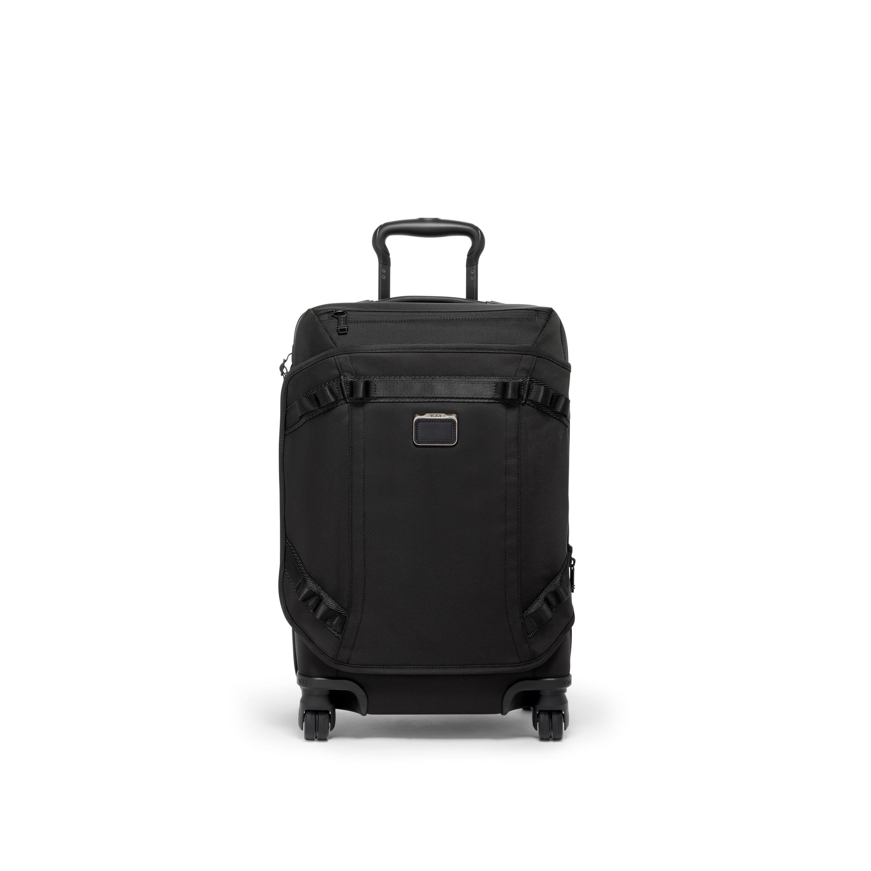 Tumi  International Front Lid Expandable 4 Wheeled Carry On - Black