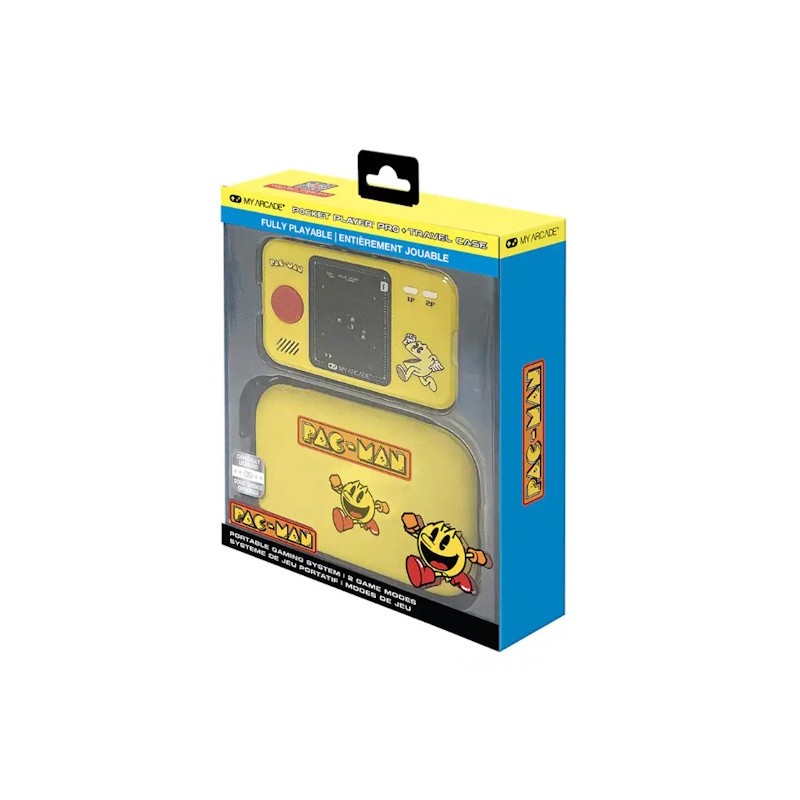 Pac-Man Portable Gaming System with Case Pac-Man Portable Gaming System with Case