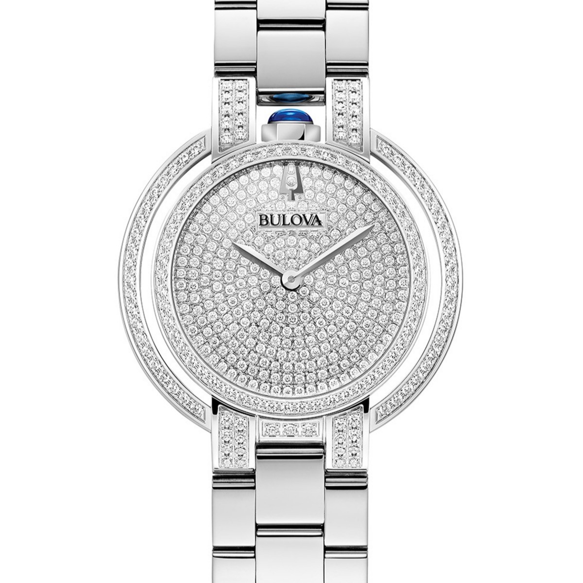 Watches Ladies' Rubaiyat Bracelet Watch with Diamond Pave Dial- Couture Edition