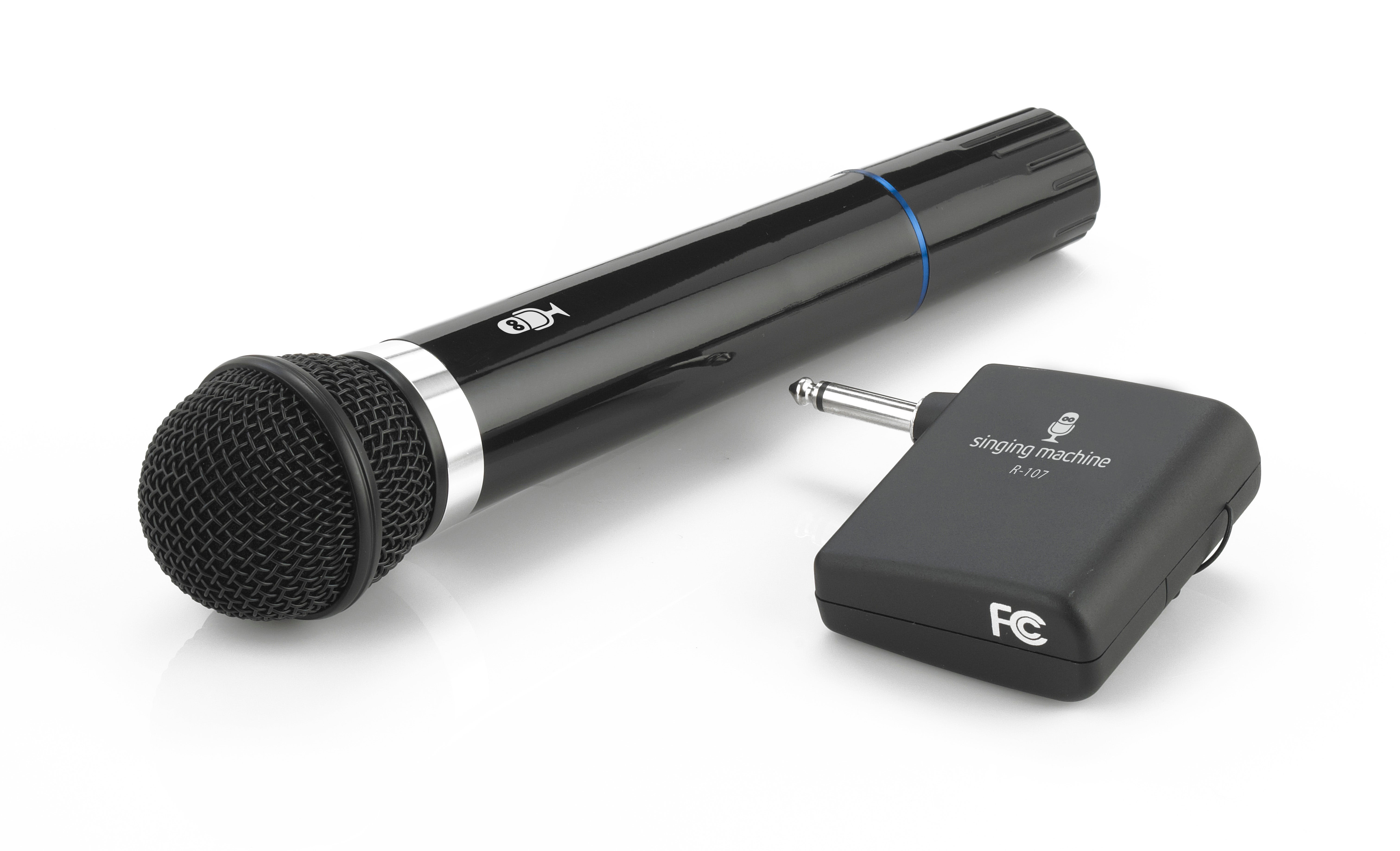 Wireless Microphone System Black