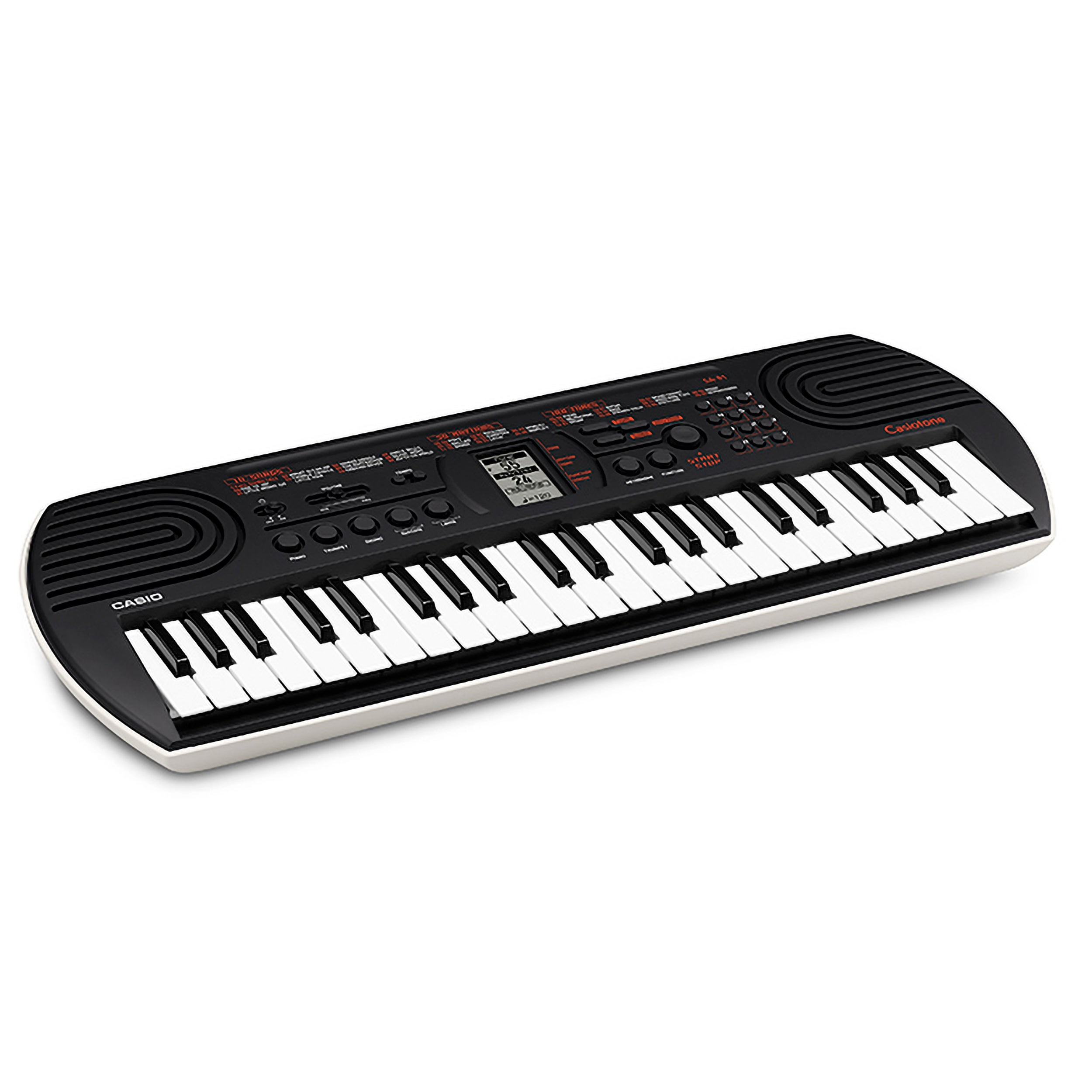 Casiotone 44 Key Mini Portable Keyboard Black