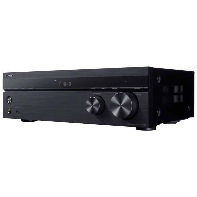 2.0 Channel Stereo Receiver with Bluetooth - (Black)