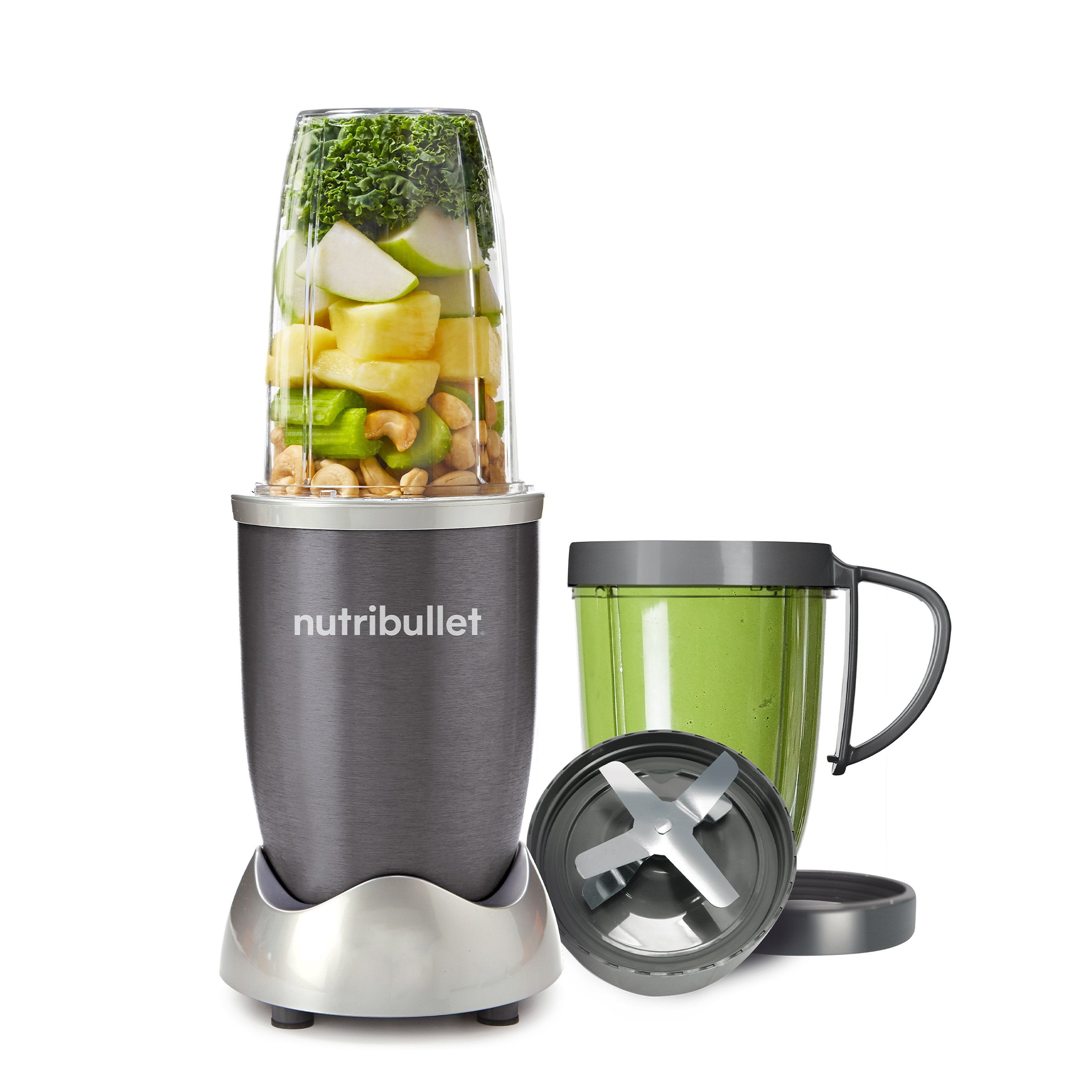 600W Personal NutriBullet Blender Gray