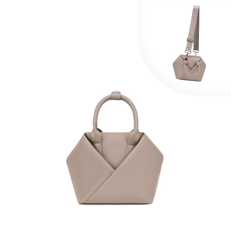 Small Origami Tote - (Champagne)