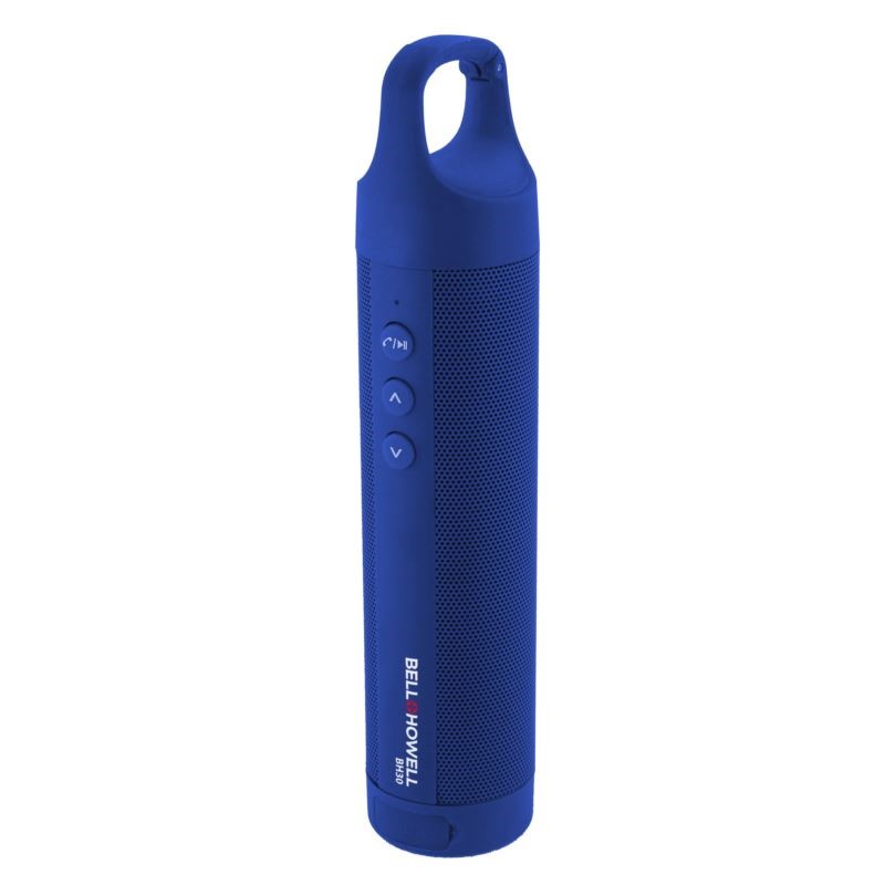 Slimline Waterproof Clip-On Bluetooth Speaker - (Blue)