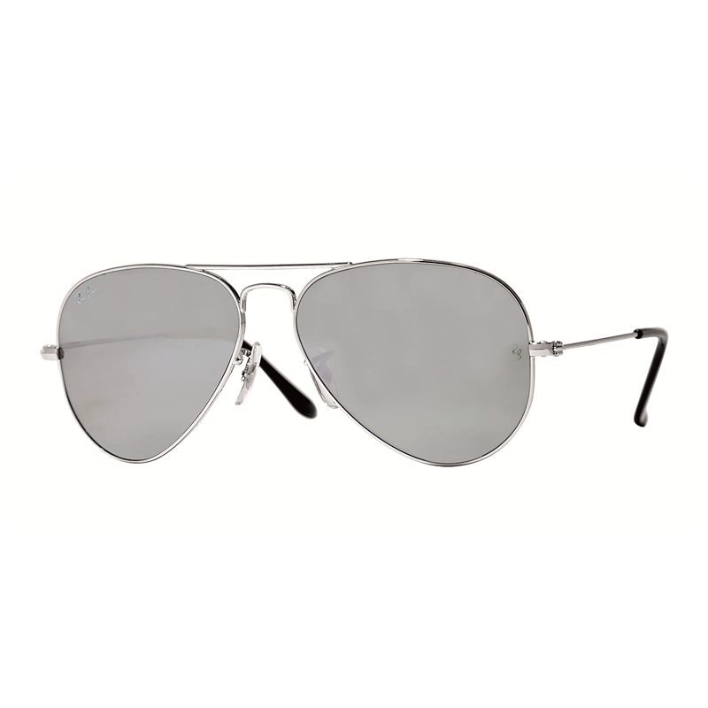 Original Aviator Sunglasses  - (Silver Crystal Grey)