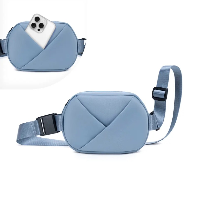 Origami Sling Bag and Belt Bag - Unisex (Cashmere Blue)