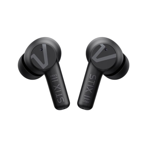 Veho STIX II Pro True Wireless Earphones Carbon Black Carbon Black