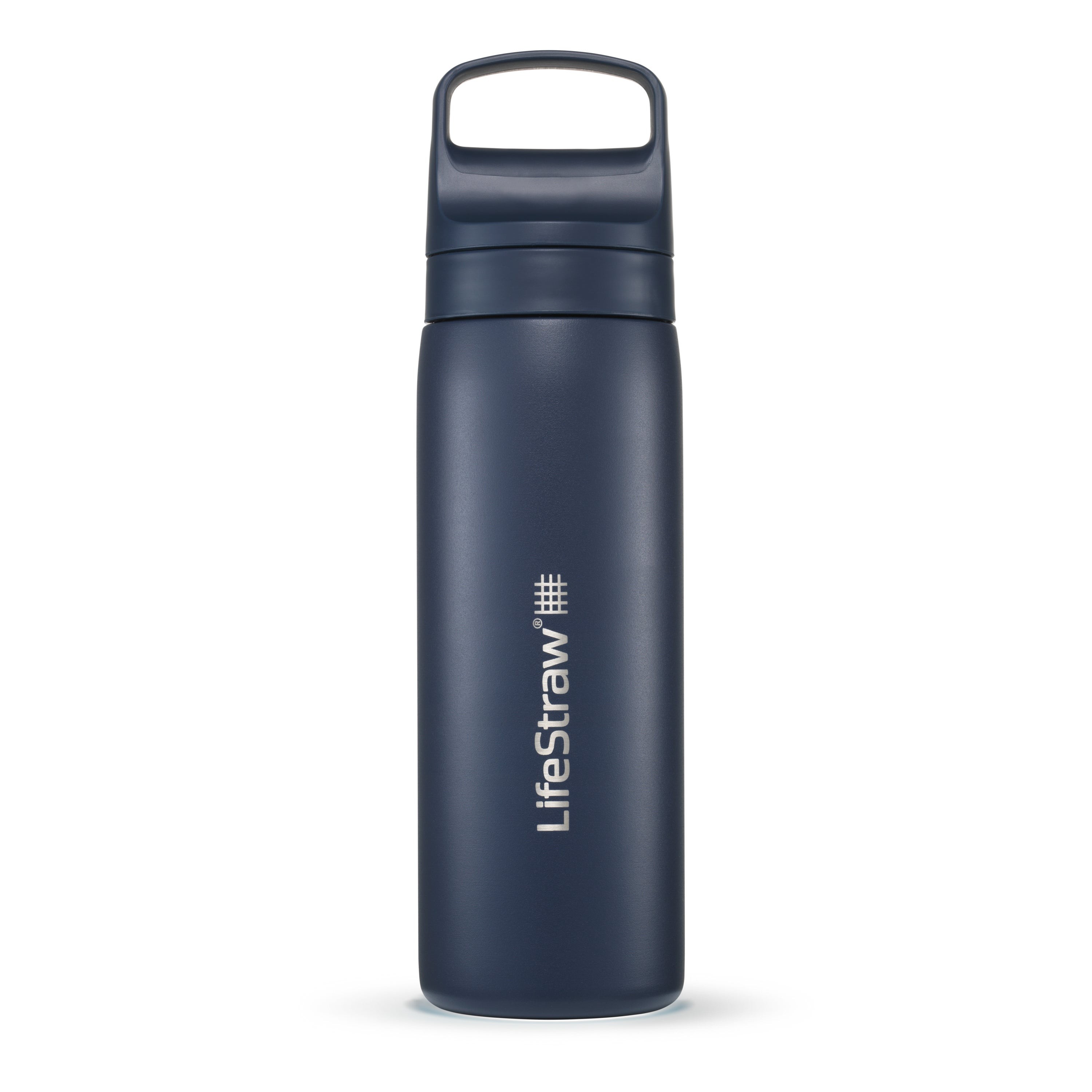 LifeStraw Go 18oz Stainless Steel Water Filter Bottle Aegean Sea