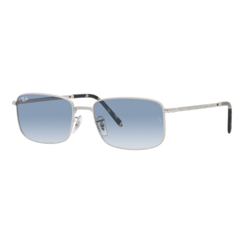 Ray-Ban RB3717 Sunglasses Silver/Blue Gradient, Size 57 Frame