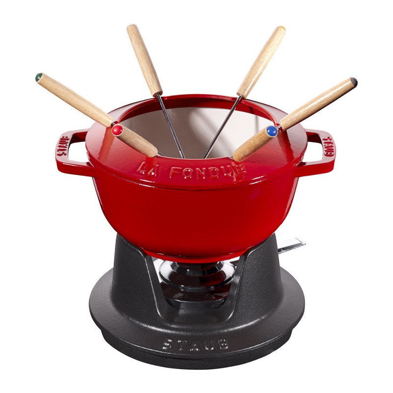 8 - Inch Fondue Pot with Six Forks