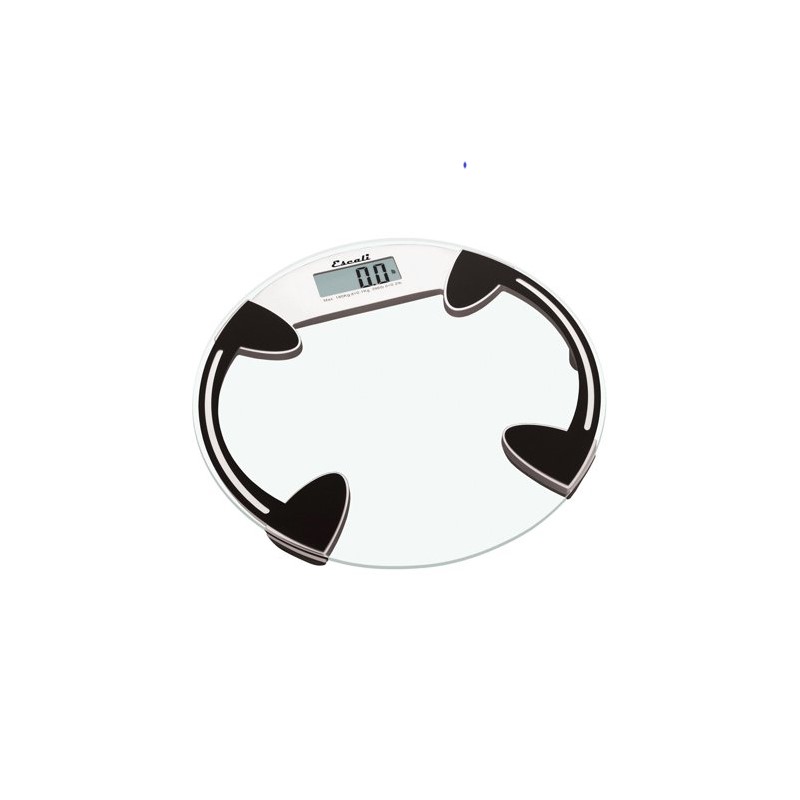ESCALI DIGITAL GLASS ROUND BATH SCALE