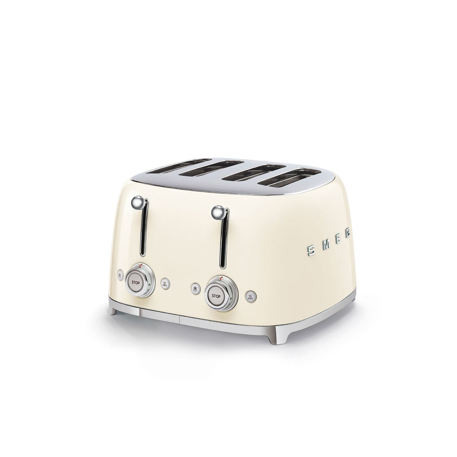 4 Slice 4 Slot Toaster Cream