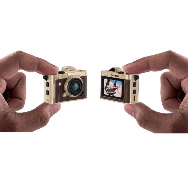 Gold Mini Pro 2K QHD Video 20MP Digital Camera