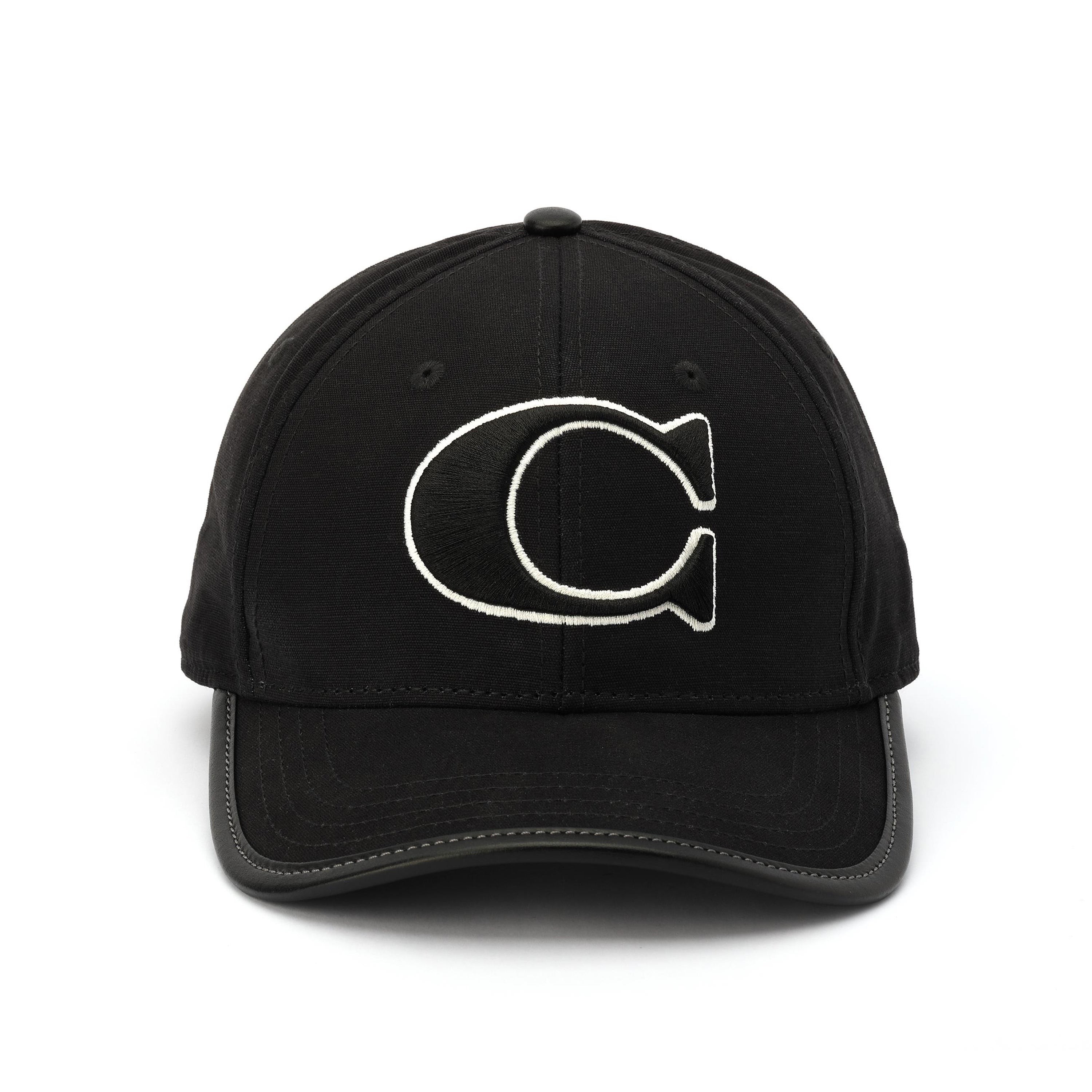 Coach "C" Baseball Cap Black