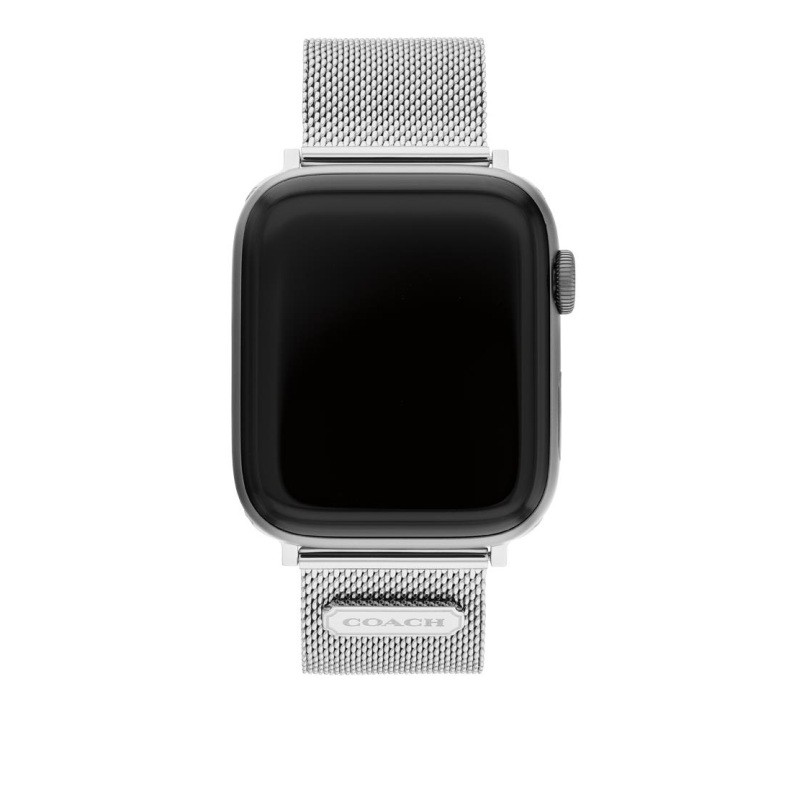 Coach Watches  Coach APPLE 42MM, 44MM & 45MM, Stainless Steel Mesh Bracelet.