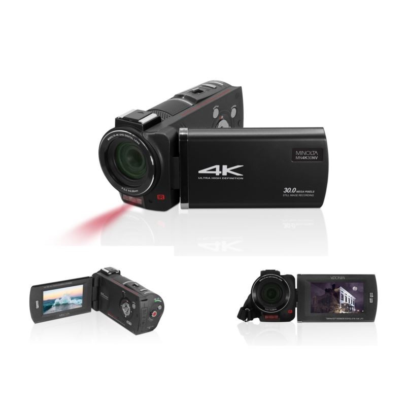 4K Ultra HD Night Vision Camcorder