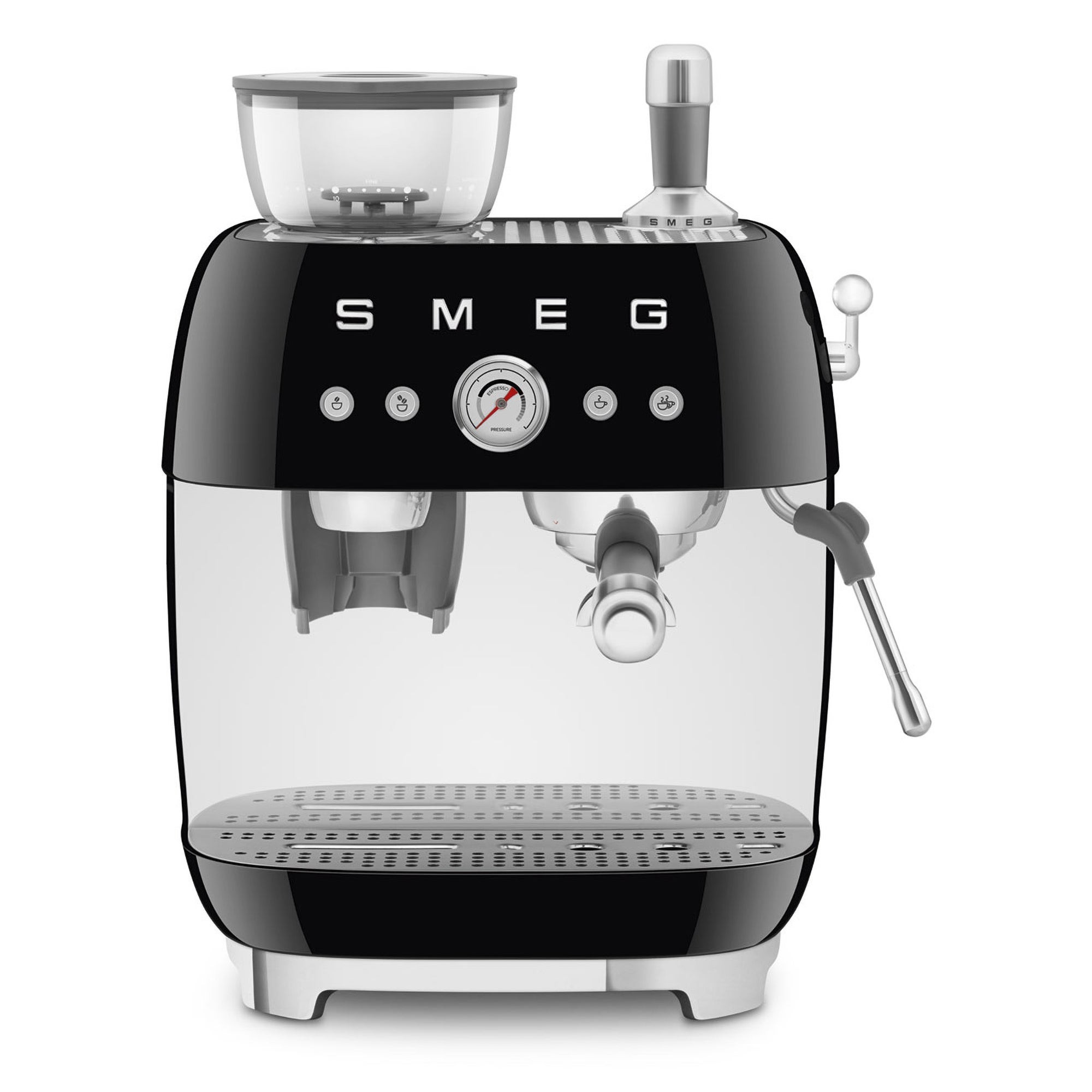 Semi-Automatic Espresso Machine Black