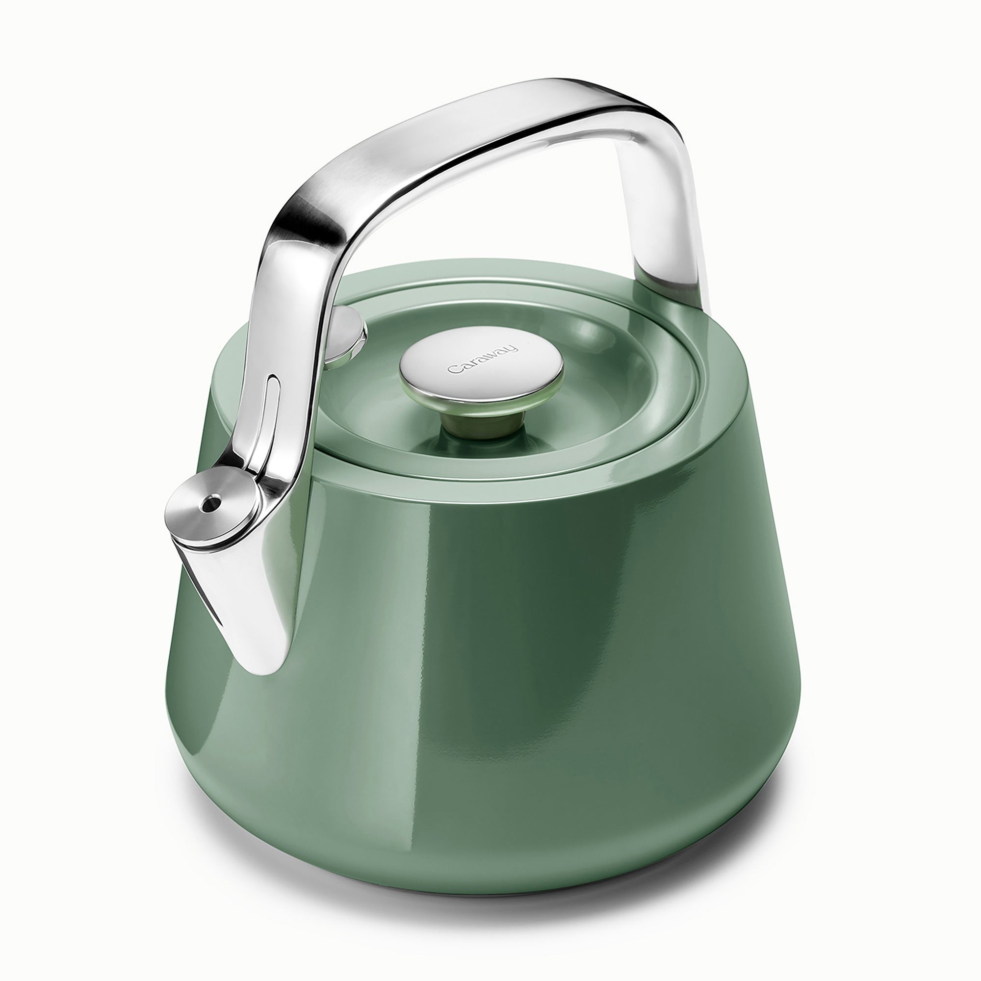 Stovetop Whistling Tea Kettle Sage