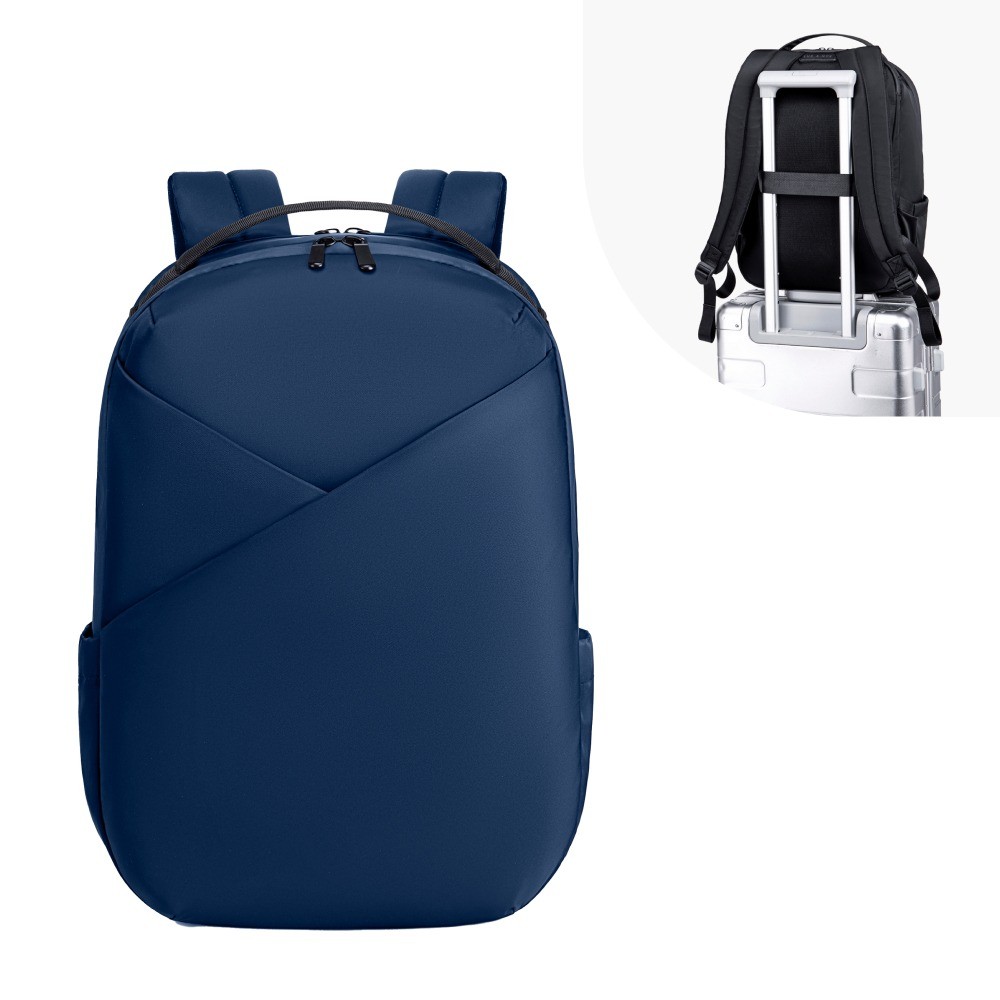16" Laptop Origami Daily Backpack - Unisex (Navy)