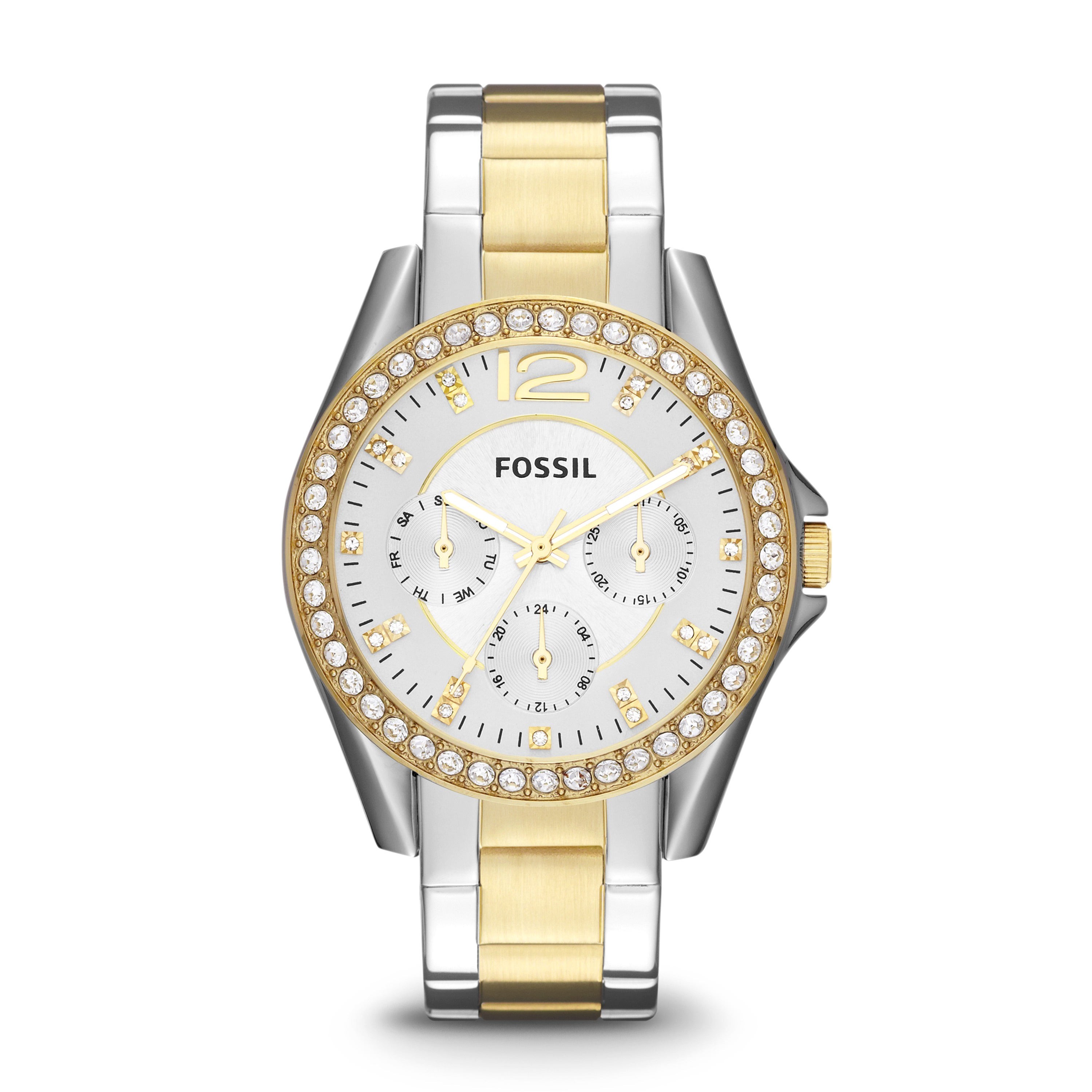 Ladies Riley Stainless Steel Watch Two Tone