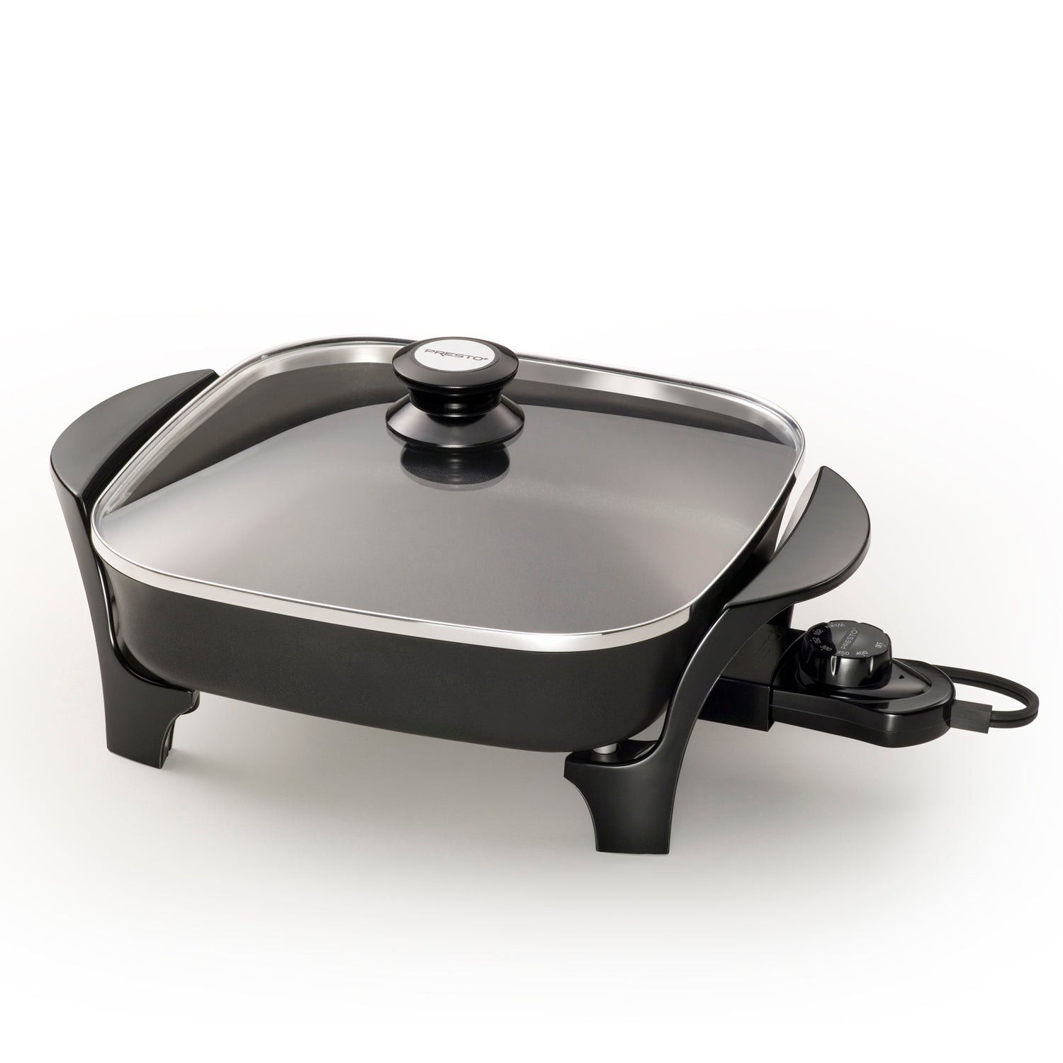 11" Electric Skillet w/ Glass Lid