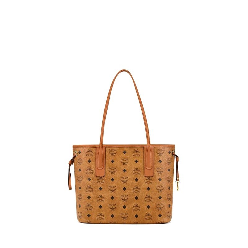 Small Reversible Liz Shopper in Visetos Cognac