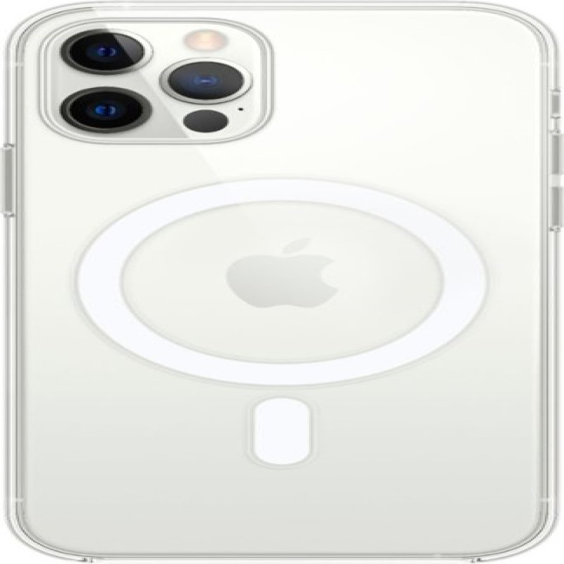 iPhone 12 Pro Silicone Case with Magsafe - (Clear)