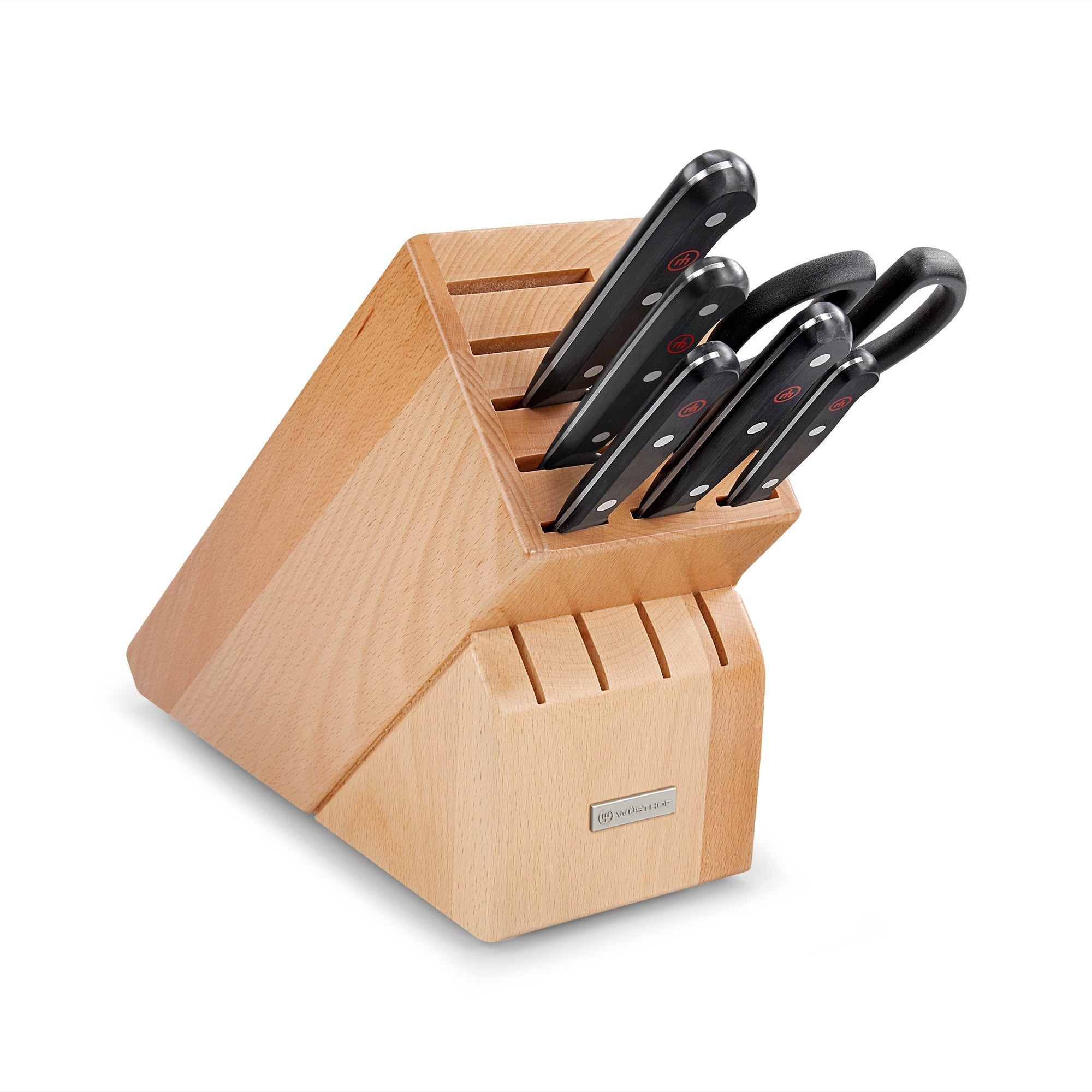 Gourmet 7pc Knife Block Set