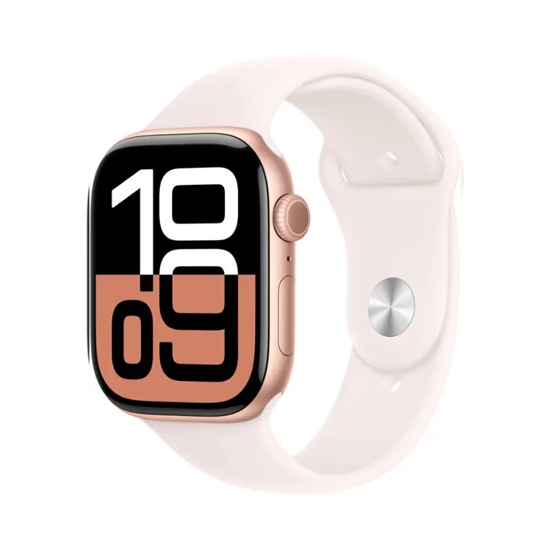 S10 GPS+Cell 46mm Watch M/L - (Light Blush Sport Band)