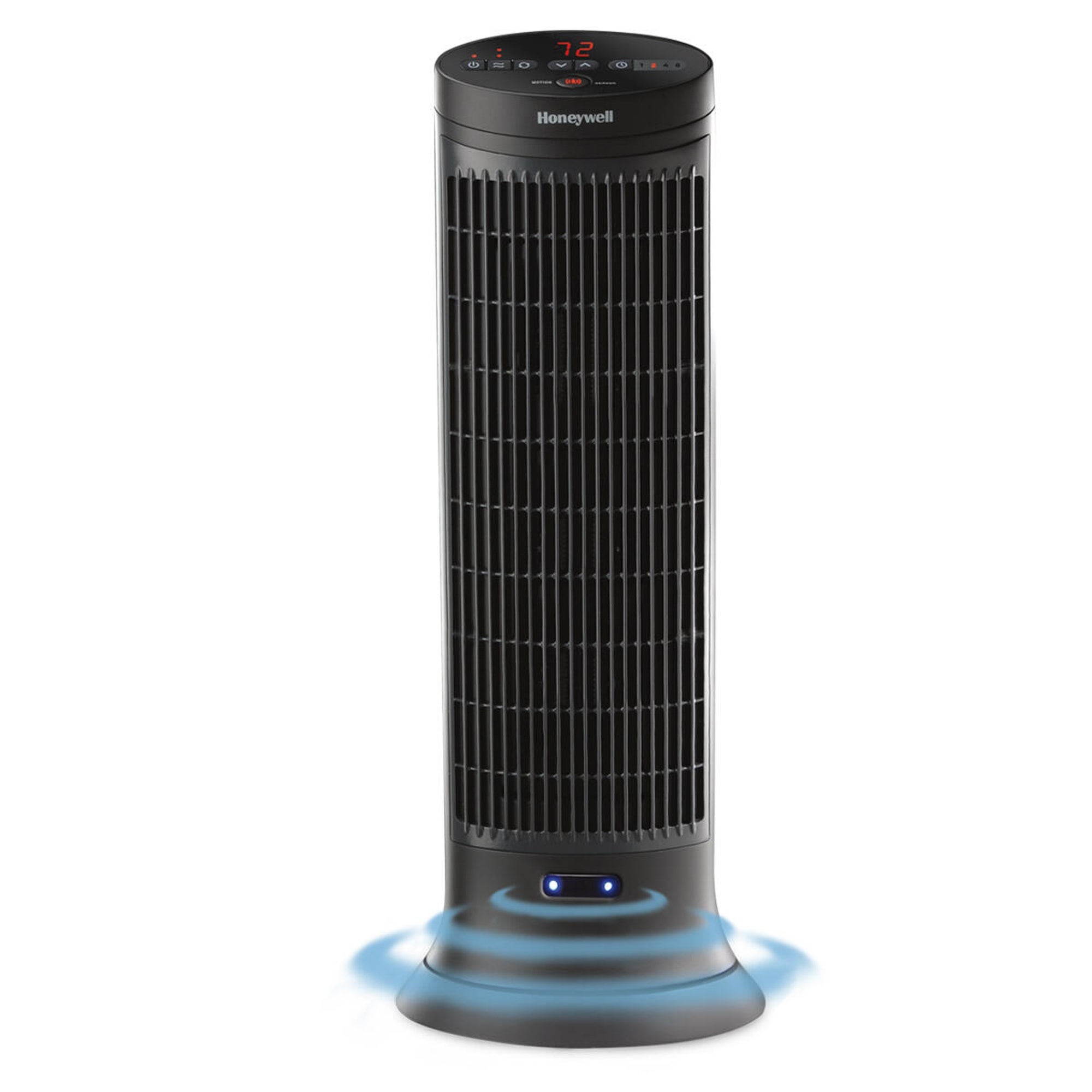 Digital Ceramic Tower Heater w/ Motion Sensor Dark Gray