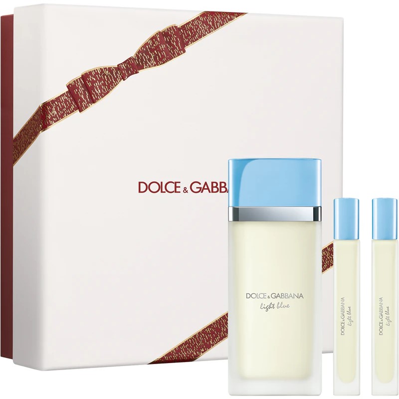 Light Blue (W) 3Pc Set(3.3Oz EDT Sp 2 X10Ml EDT Sp)