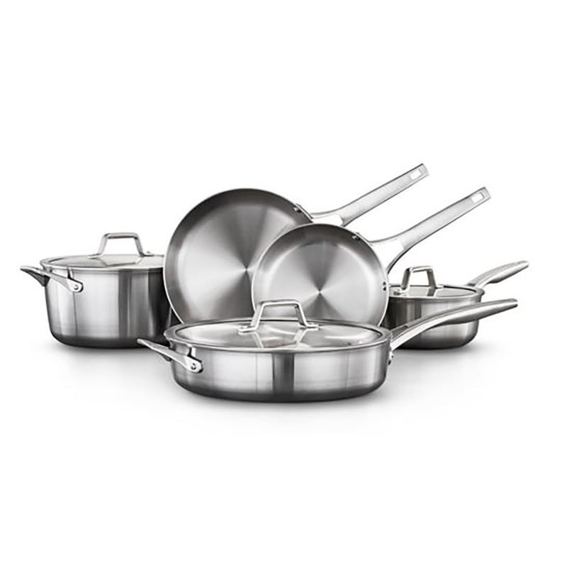Premier Stainless Steel 8 pieces Cookware Set