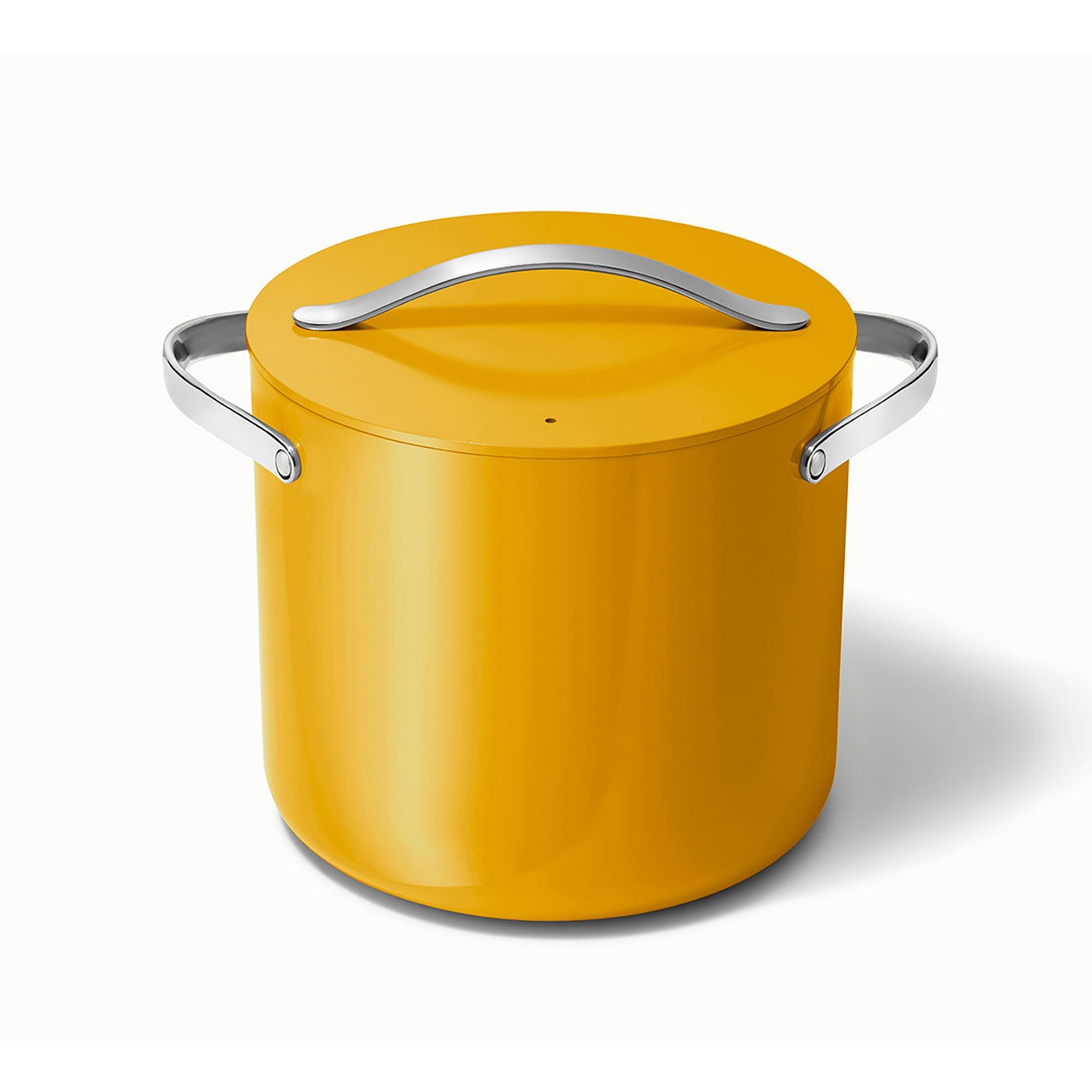 12qt Nonstick Ceramic Stockpot w/ Lid Marigold