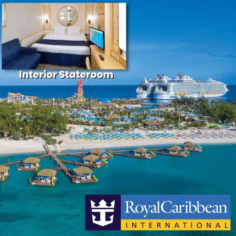 3-4 Night Baja, Mexico or Bahamas CruiseInterior Stateroom
