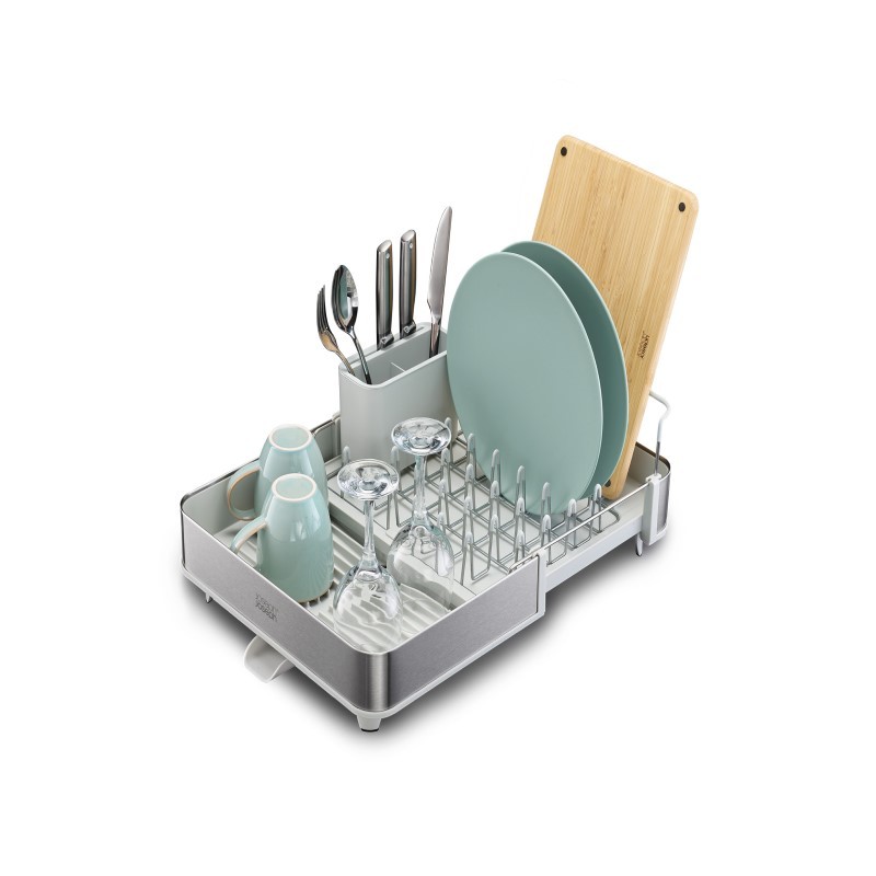 Extend Steel Dish Rack - (Light Stone)
